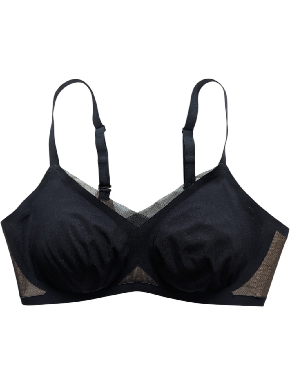 Honeylove Crossover Bra In Black Size L